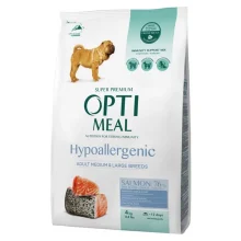 Сухий корм Optimeal Beauty для собак середніх та великих порід, гіпоалергенний, з лососем, 4 кг