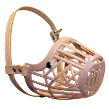 Намордник Croci для Ротвеллери, розмір XL, пластик, бежевий, 14×7.5×7.5×49 см
