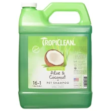 Шампунь TropiClean Aloe & Coconut Pet "Алое і кокос" для собак і котів, 3,8 л