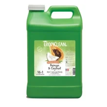 Шампунь-кондиціонер 2 в 1 Tropiclean Papaya and Coconut 1:16; 9,46 л.