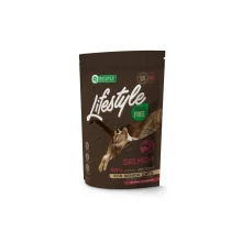 Сухий беззерновий корм Nature's Protection Lifestyle Salmon Senior Cats для літніх котів, з лососем, 1.5 кг