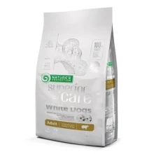 Сухий корм Natures Protection Superior Care White Dogs для дорослих собак малих порід, ягня, 4 кг