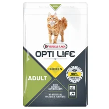Сухий беззерновий суперпреміум корм Versele-Laga Opti Life Adult для котів, курка, 2.5 кг