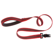 Поводок для собак без ручки Ferplast Daytona Gummy Matic G15 / 120 Red з прогумованого нейлону, 15 мм 120 см