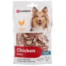 Ласощі Flamingo Chick "n Snack Jerky & Pollock Sandwich з м'ясом птиці і риби, 85 г