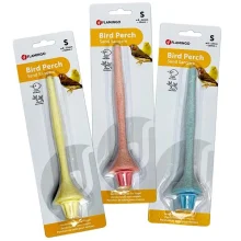 Іграшка Flamingo Sand Perch Plastic для птахів, піщана жердинка, маленька, 18х1.5 см
