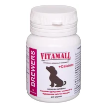 Кормова добавка VitamAll з пивними дріжджами, часником і кальцієм, для цуценят, 70 табл / 70 г