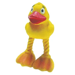 Іграшка Tatrapet Toys Fun для собак, латексна качка з пищалкою, 16 см