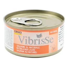 Консерва Croci Vibrisse для котів, лосось у вланому соку, 70 г