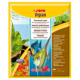 Sera Vipan універсальний корм у вигляді пластівців, 12 g