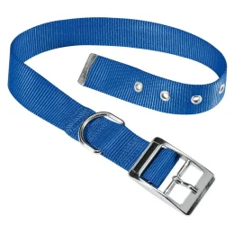 Нейлоновий нашийник Ferplast Club CF25 / 53 Blue для собак, синій, 45x53 см
