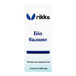 Капсули Rikka Біо баланс, бактерії для акваріумів, 10 капсул (WT-311)