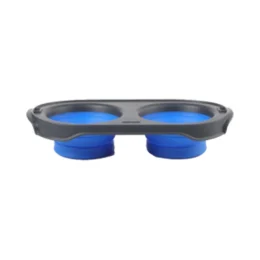 Миска Dexas Pet Feeder складна миска, для собак, синя, 600 мл
