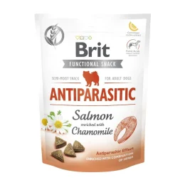 Функціональні ласощі Brit Care Functional Snack Antiparasitic Salmon для собак, з лососем, 150 г