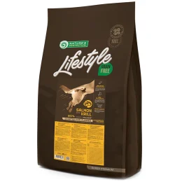 Сухий корм Nature's Protection Lifestyle Grain Free Starter для цуценят, з лососем і крилем, 10 кг