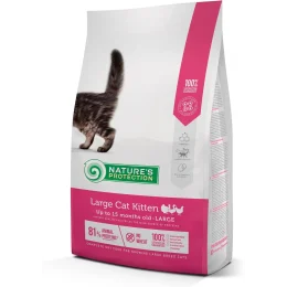Сухий корм Natures Protection Large Cat Kitten для кошенят великих порід, 1.5 кг