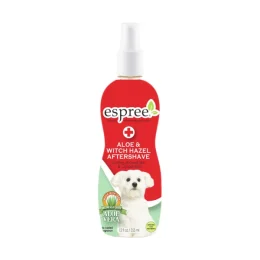 Професійний спрей Espree Aloe & Witchhazel для використання після гоління, тримминга, для собак 355 мл