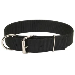 Нашийник подвійний Coastal Macho Dog для собак, чорний, 4.5×61 см