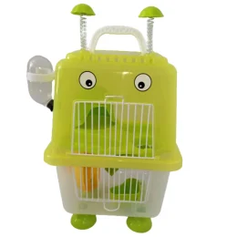 Клітка для хом'яка AnimAll Robotic, 20.7x19x36 см, салатова