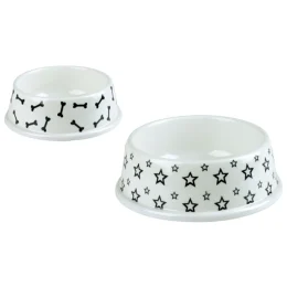 Миска Tetrapet меламінова, пластикова біла, 0.35 л, 15 см
