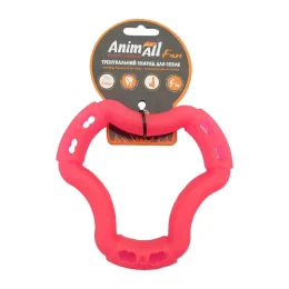 Іграшка AnimAll Fun кільце 6 сторін, коралове, 15 см
