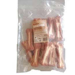 Жувальні кістки Flamingo з м’ясом кролика, 15 см, для собак, 16 шт, 1.6 кг