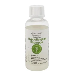 Шампунь Veterinary Formula Clinical Care Hypoallergenic для собак і котів, гіпоалергенний лікувальний, для чутливої шкіри, 50 мл