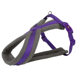 Шлея Trixie Premium Touring Harness для собак, 26-38 см, 10 мм, розмір XXS-XS, фіолетовий