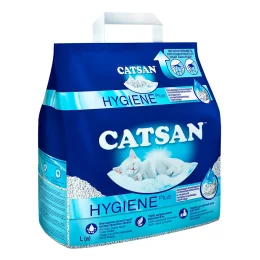 Наповнювач Catsan Hygiene Plus для котячого туалету, поглинаючий, 2.6 кг (5 л)