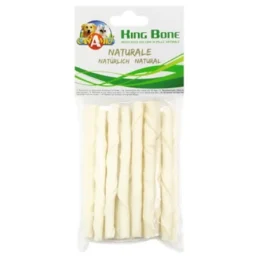 Ласощі стик жилавий Croci King Bone для собак, білий, 10 см, 10 г, 20 шт / уп