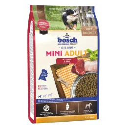 Сухий корм Bosch HPC Mini Adult з ягням і рисом, для собак, 3 кг
