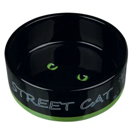 Миска Trixie Street Cat для кішок, кераміка, 0,3 л / 12 см