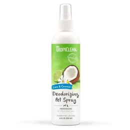 Спрей-парфуми TropiClean Spray Lime & Coconut для котів та собак, освіжаючий, 236 мл