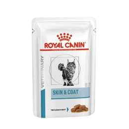 Вологий корм Royal Canin Skin & Coat при дерматозе і випаданні шерсті у котів, 85 г
