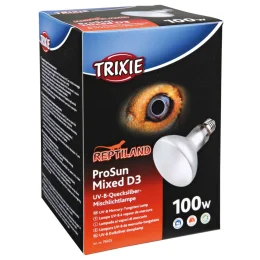Ртутна лампа розжарювання Trixie ProSun Mixed D3 УФ-В, 95х130 мм, 100 Вт