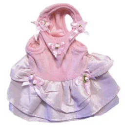 Велюровое плаття Monkey Daze Pink Elour Dress для собак, розмір M, рожеве