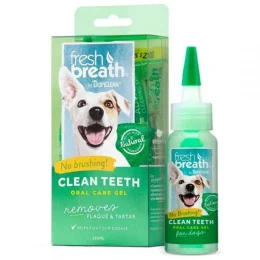 Гель для чищення зубів TropiClean Clean Teeth Gel для котів і собак, 118 мл