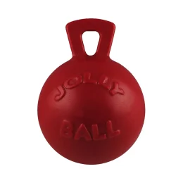 Іграшка Jolly Pets Tug-n-Toss гиря, середня, для собак 9-27 кг, червона, 13 см
