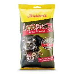 Ласощі Josera Loopies mit Rind для дорослих собак, з телятиною, 150 г