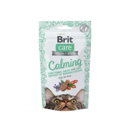 Ласощі Brit Care Functional Snack Calming для котів напіввологі заспокійливі, 50 г