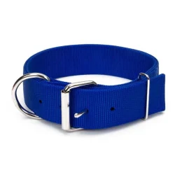 Нашийник подвійний Coastal Macho Dog для собак, синій, 4.5×61 см