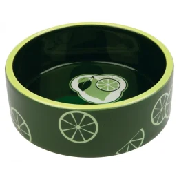 Миска Trixie Fresh Fruits для собак, кераміка, лимон, 0,8 л / 16 см
