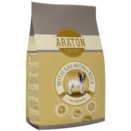 Сухий корм Araton Adult Salmon & Rice для собак вагою від 5 до 60 кг, 15 кг