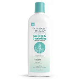 Шампунь Veterinary Formula Soothing &amp; Deodorizing Oatmeal Shampoo для собак і котів, 503 мл