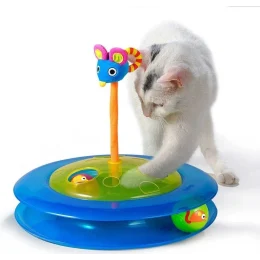Іграшка Petstages трек з м'ячиком, для лакомства, для котів