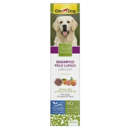 Шампунь GimDog Natural Solutions, для собак з довжиною вовною, 250 мл