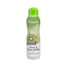 Кондиціонер TropiClean Kiwi & Cocoa Butter для відновлення сухої вовни для собак і кішок, 9,5 л
