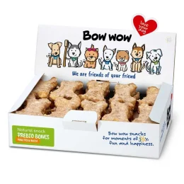 Ласощі "Bow wow" для собак, натуральні кісточки з домашньої птиці і юки, 30 шт, 1 уп