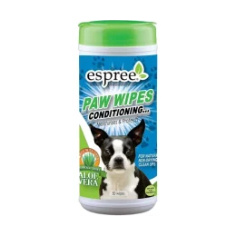 Очищаючі серветки Espree Paw Wipes для лап собак і котів, 50 шт