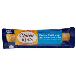 Ласощі INABA "Churu Rolls" для собак, курка з сиром, 1 стік, 12 гр